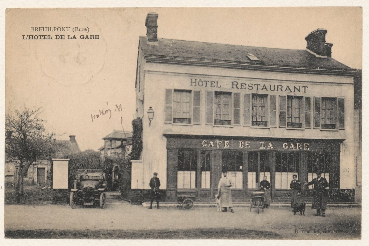 Carte postale adressée à Maria Mickiewiczówna - Tadeusz Makowski