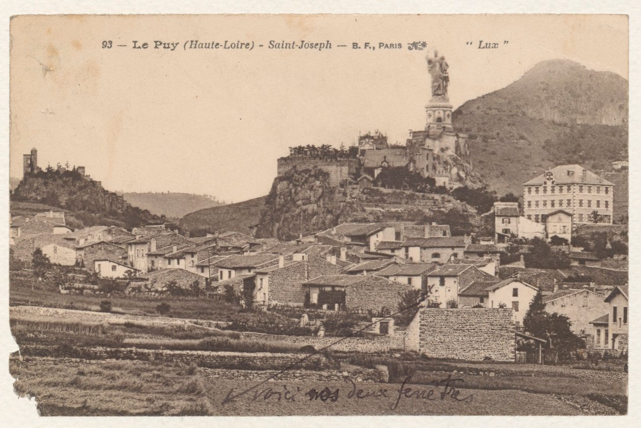Carte postale à Maria Mickiewiczówna - Tadeusz Makowski