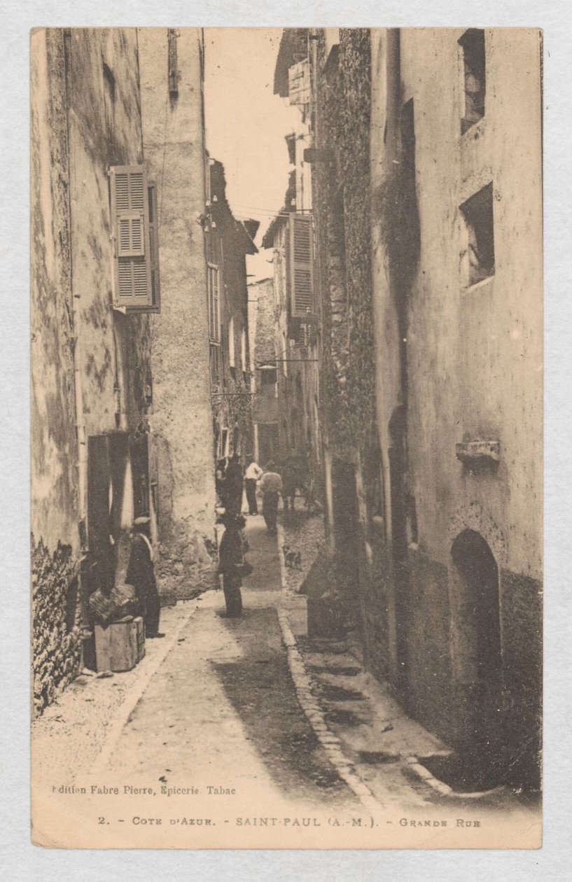 Carte postale à Maria Mickiewiczówna - Tadeusz Makowski