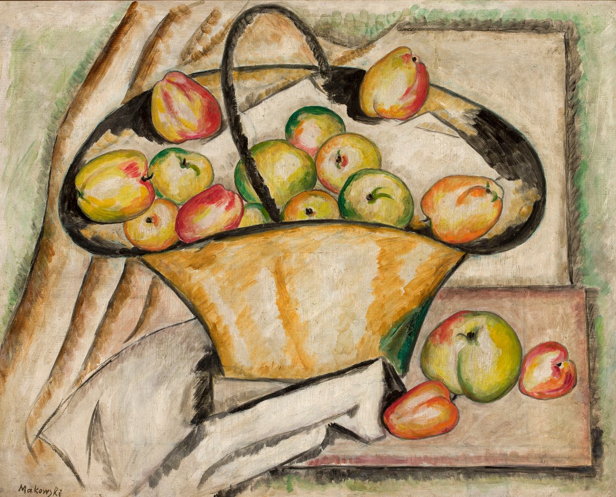 Panier de pommes - Tadeusz Makowski