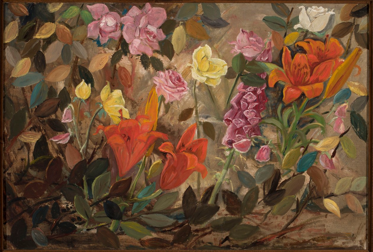 Les fleurs du jardin - Tadeusz Makowski