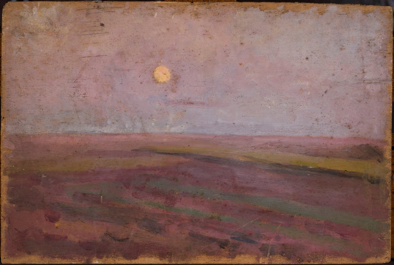 Paysage lilas - Tadeusz Makowski