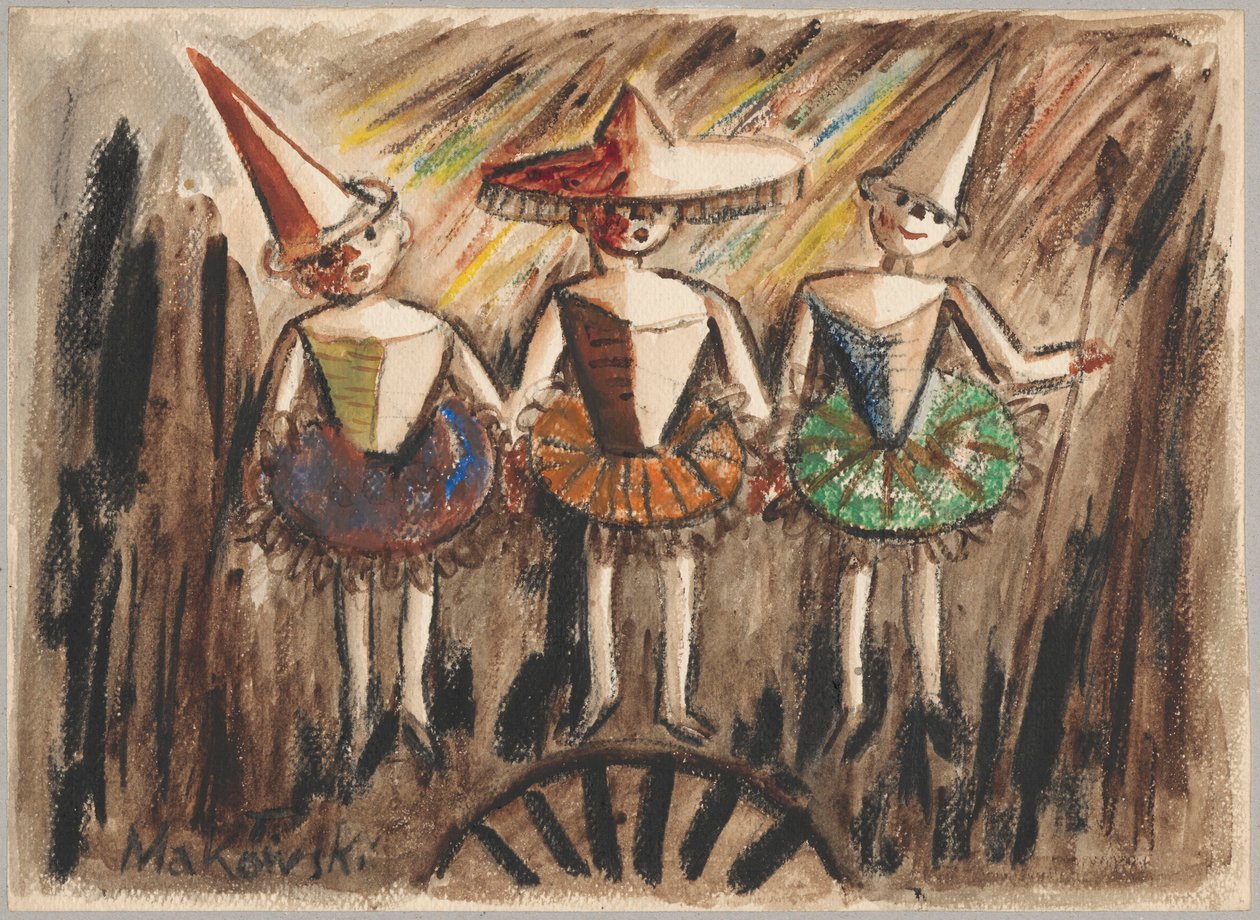Les petites danseuses - Tadeusz Makowski