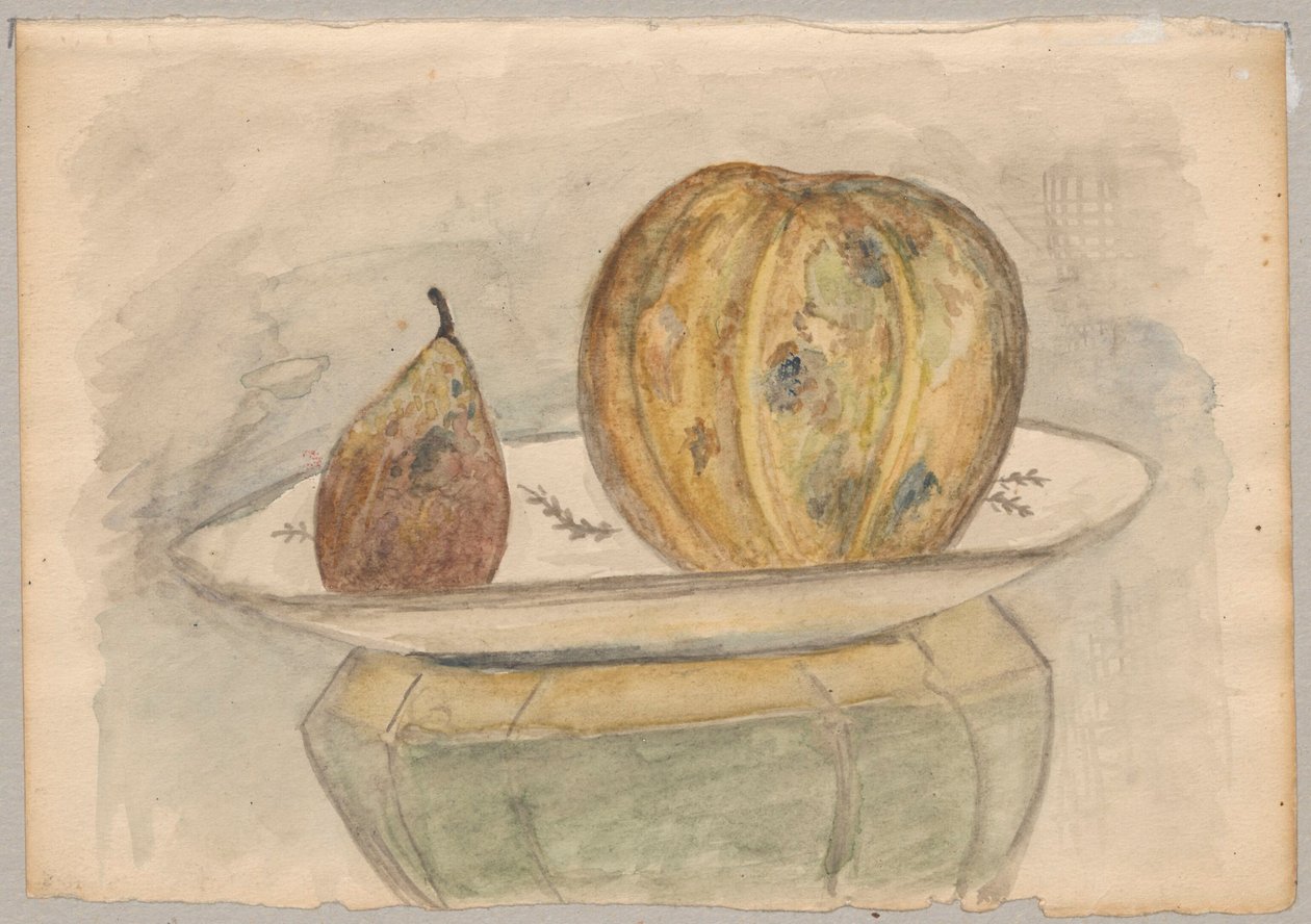 Nature morte au melon - Tadeusz Makowski