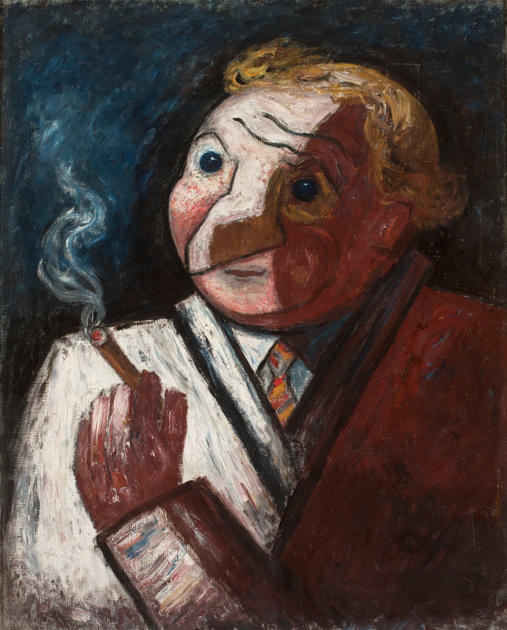 Homme au cigare (Stéphane Manier) - Tadeusz Makowski