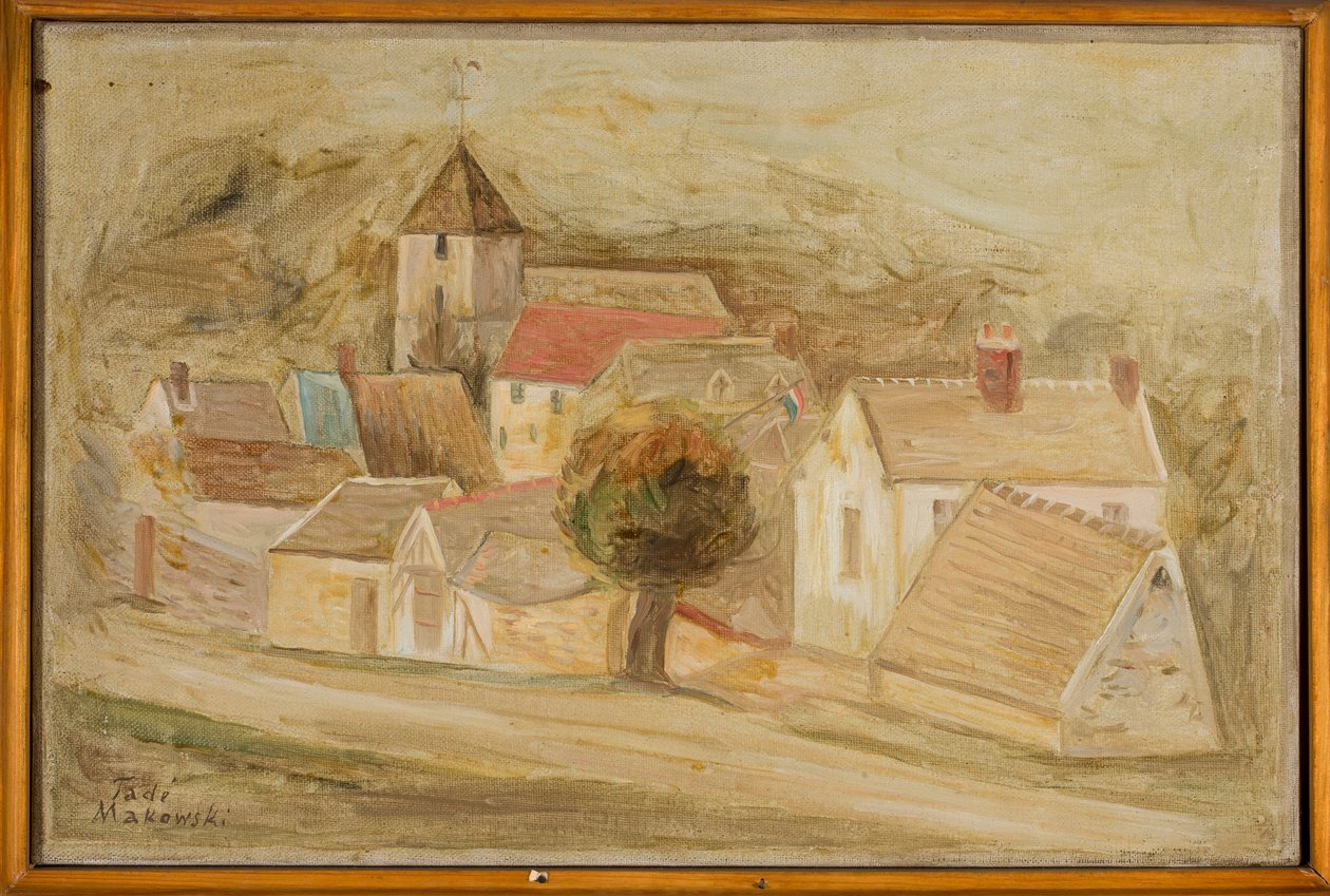 Petite ville - Tadeusz Makowski