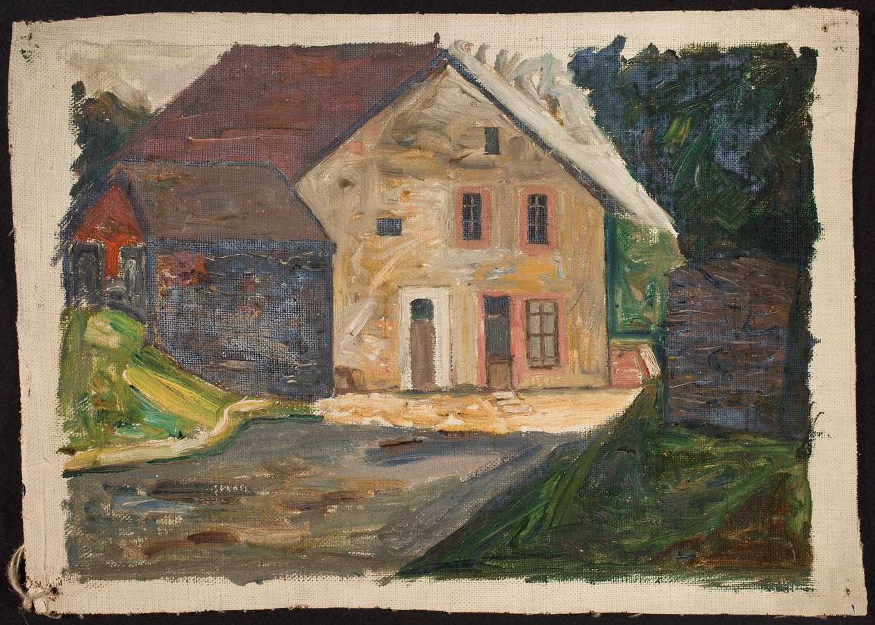 Maison en maçonnerie avec annexe - Tadeusz Makowski