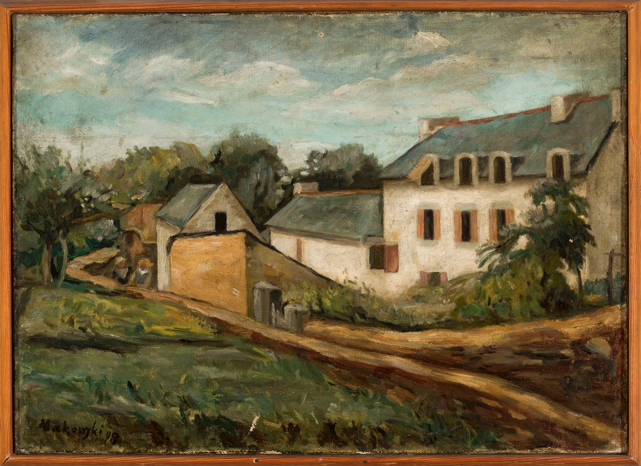 Paysage du Pouldu - Tadeusz Makowski