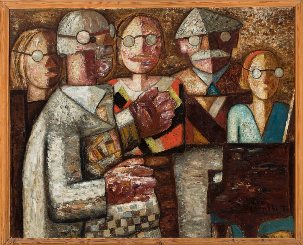 Séance musicale - Tadeusz Makowski