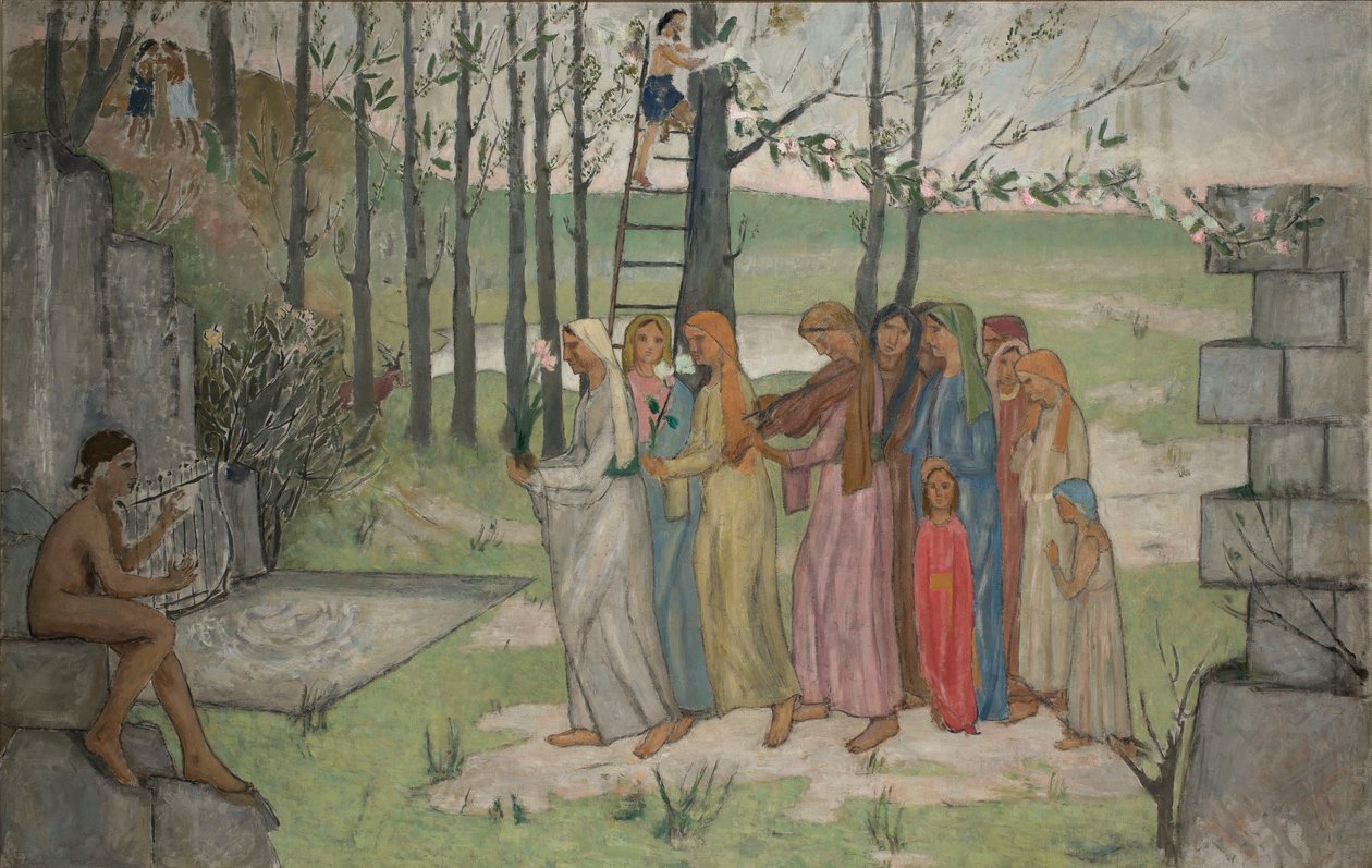Fête du printemps - Tadeusz Makowski