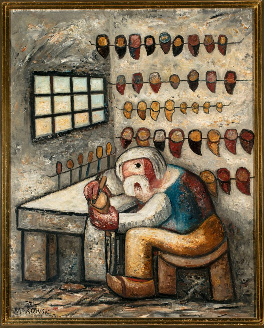 Le cordonnier - Tadeusz Makowski