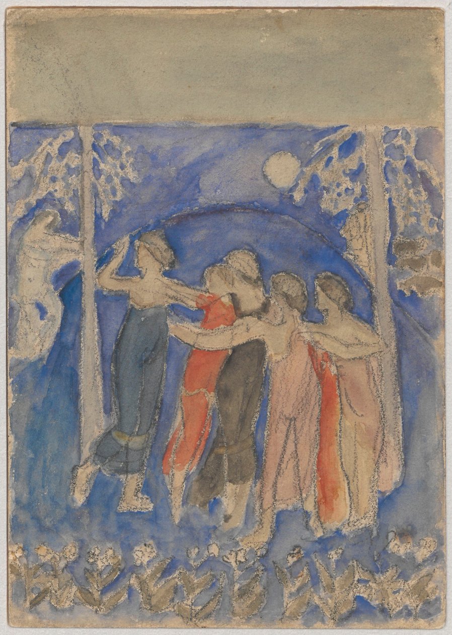 Les nymphes dansantes - Tadeusz Makowski