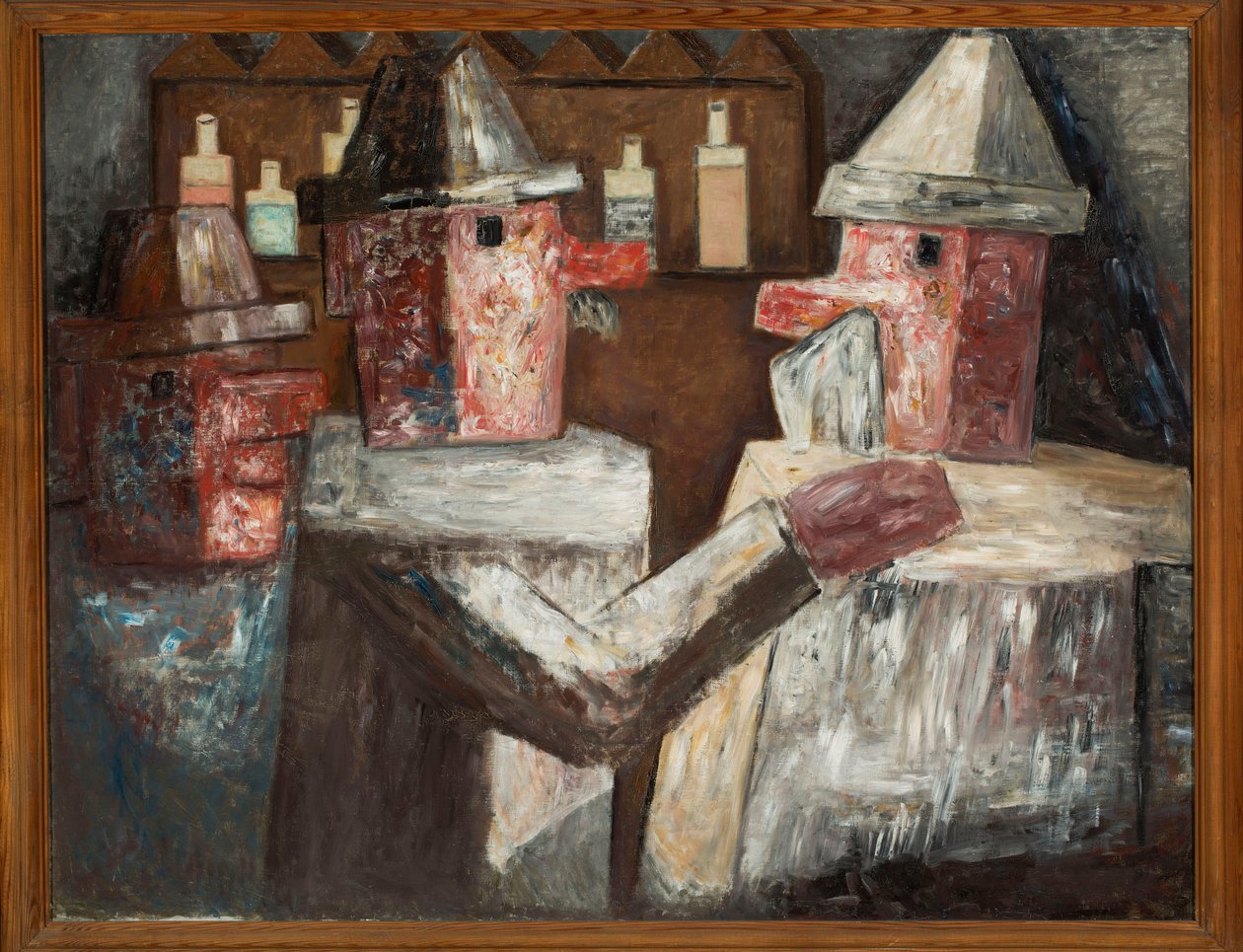 Au bar - Tadeusz Makowski