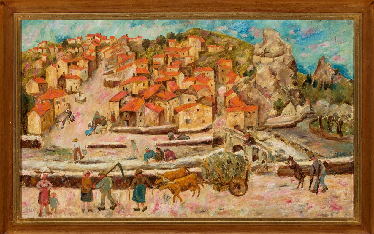 Vue depuis le pont à Espaly - Tadeusz Makowski