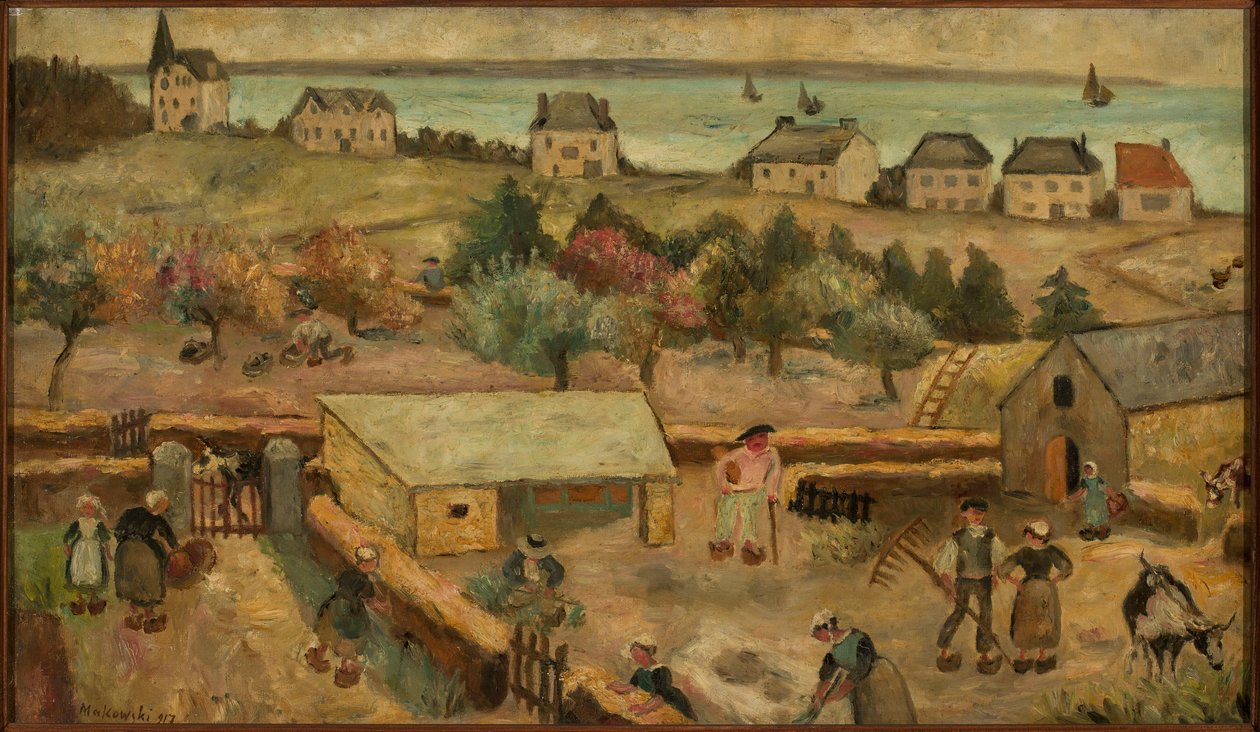 La ferme de Keranquernat - Tadeusz Makowski