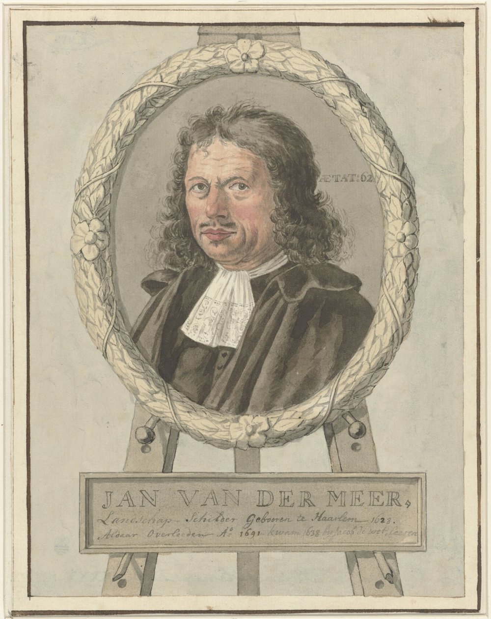 Portrait de Johannes van der Meer l