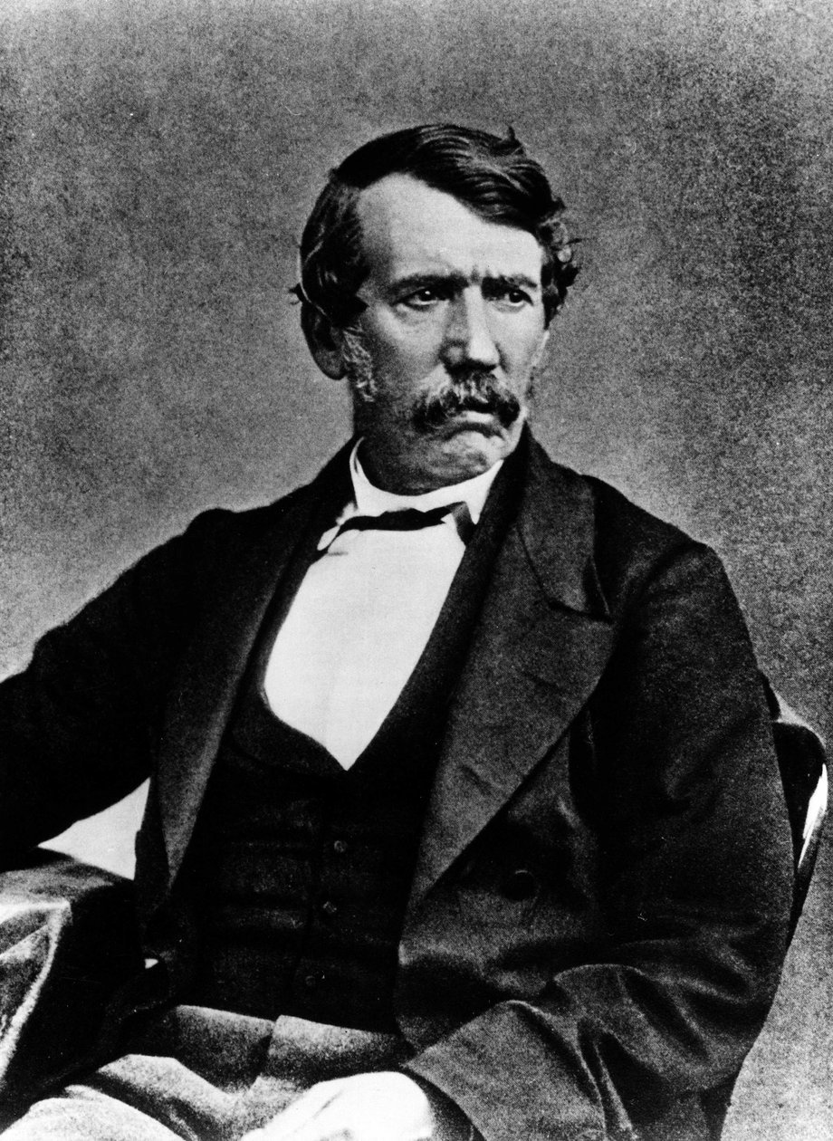 Portrait de Livingstone - photographie par Annan et fils, Glasgow - T.and R. Annan and Sons
