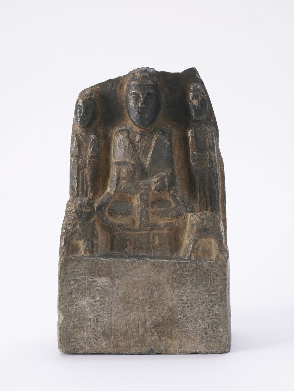 Trinité votive taoïste, 642 - Tang Dynasty Chinese School