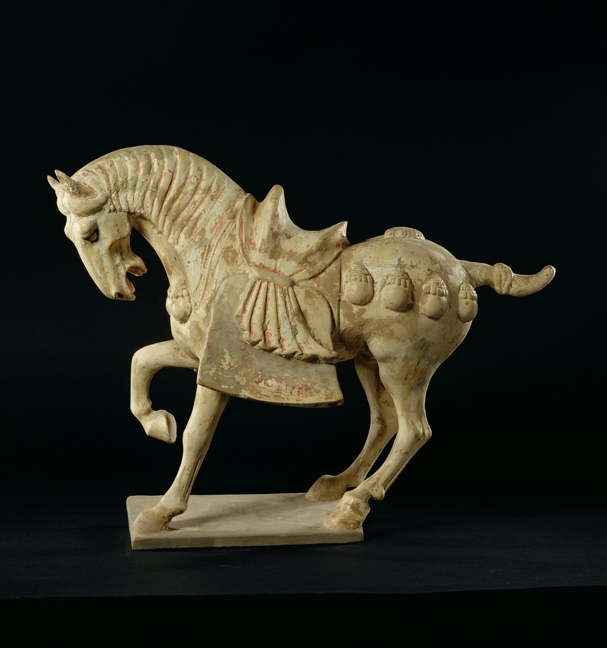 Cheval, chinois, dynastie Tang, vers 618-906 après J.-C. - Tang Dynasty Chinese School
