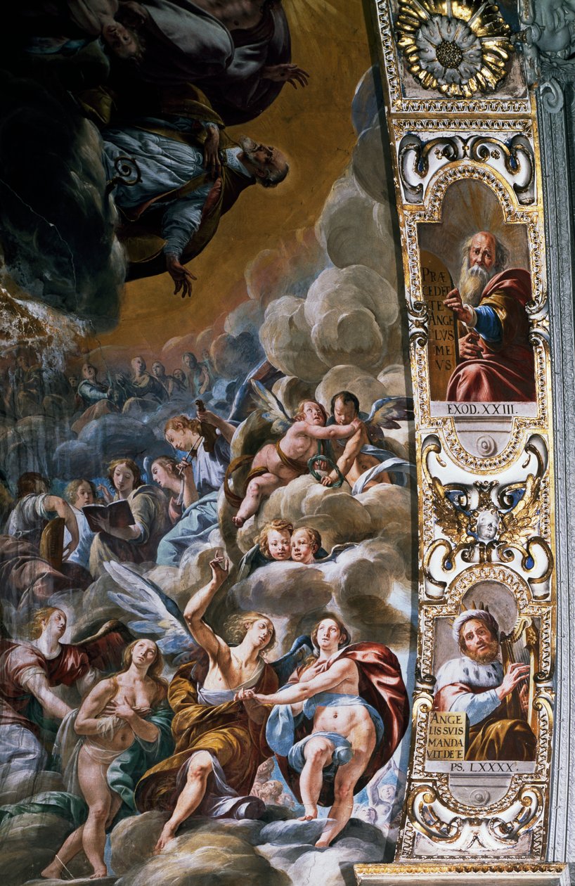 Fresques dans la Chapelle de l