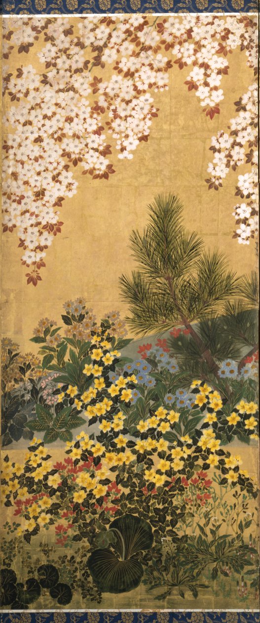 Fleurs et papillons - Tawaraya Sotatsu