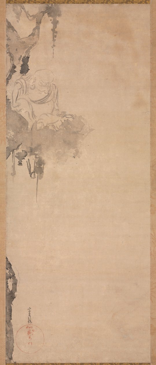 Le Prêtre Zen Choka, 1600-1640 - Tawaraya Sotatsu