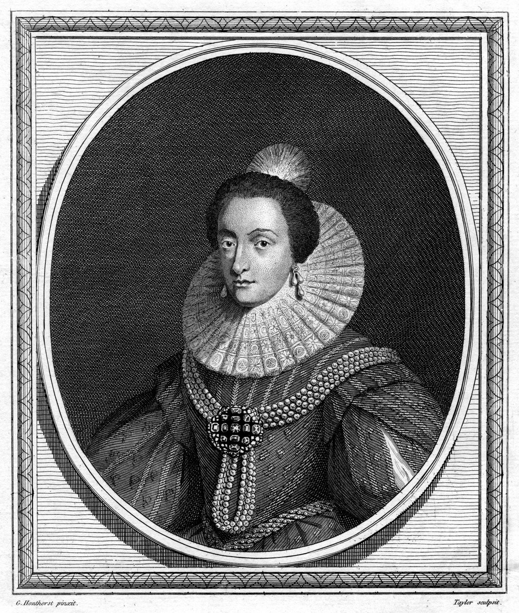Élisabeth, électrice palatine et reine de Bohême, 1787 - Taylor