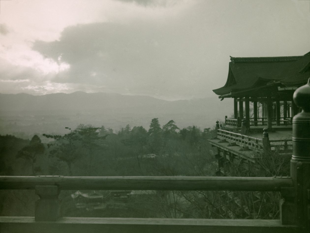 Temple Kiyomizu-dera à Kyoto, vers 1900 - 1915 (photographie) - Teijiro Takagi