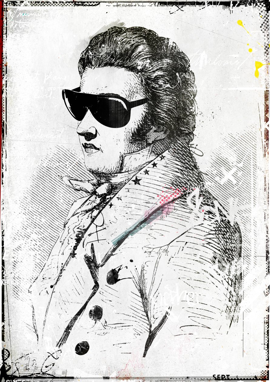 Monsieur lunettes de soleil II, 2016 - Teis Albers