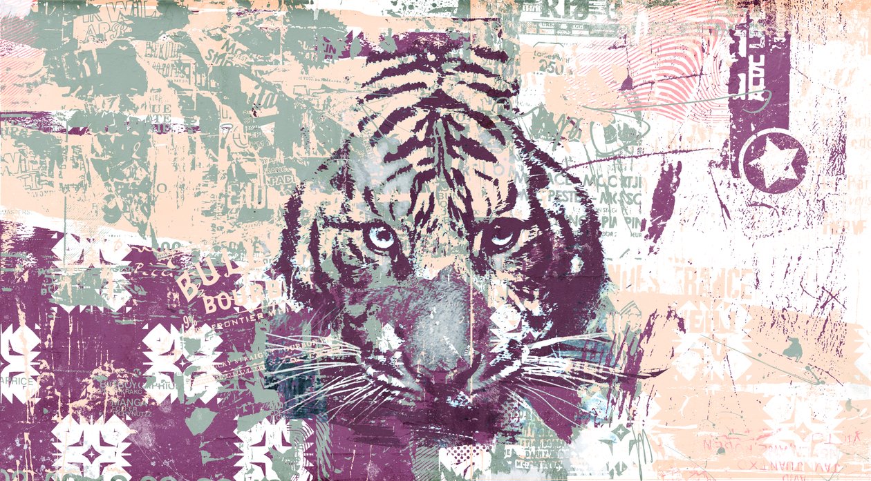 Abstraction de Tigre - Teis Albers