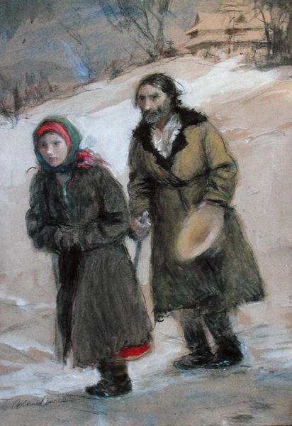 Le Retour - Teodor Axentowicz