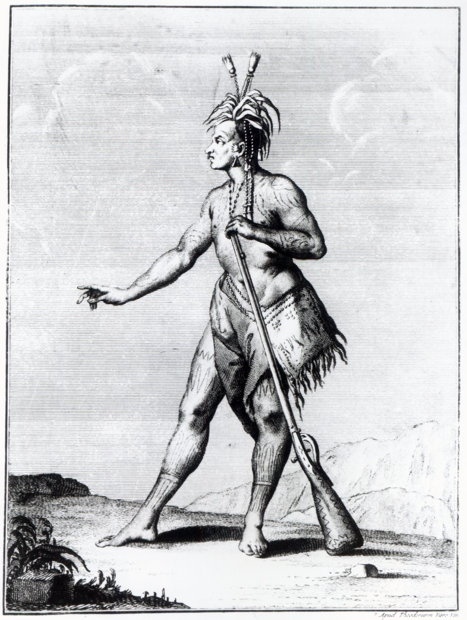 Homme iroquois, habitant du Canada - Teodoro Viero