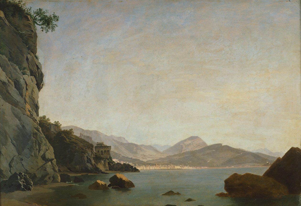 Vue du golfe de Salerne - Teodoro Duclere
