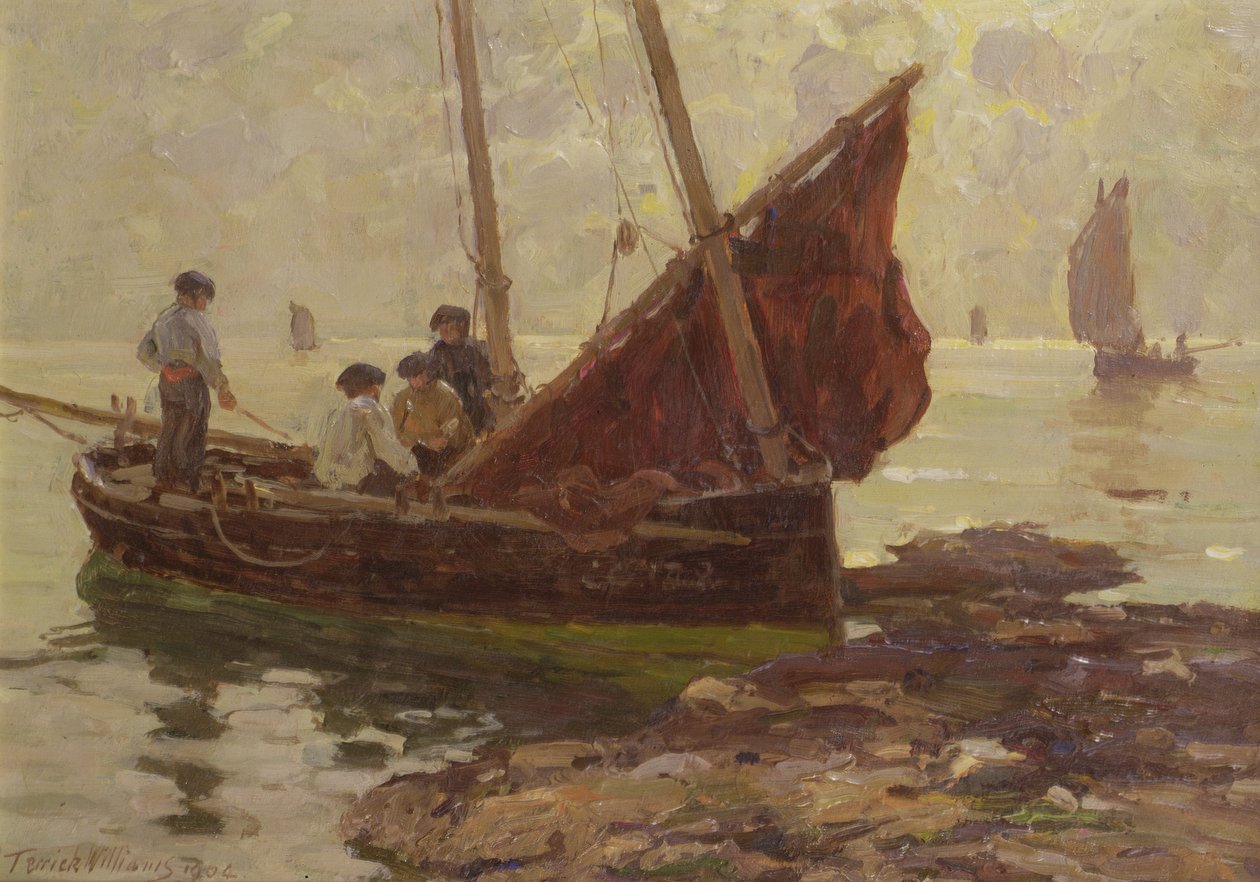 Matin sur les rochers, Concarneau - Terrick Williams