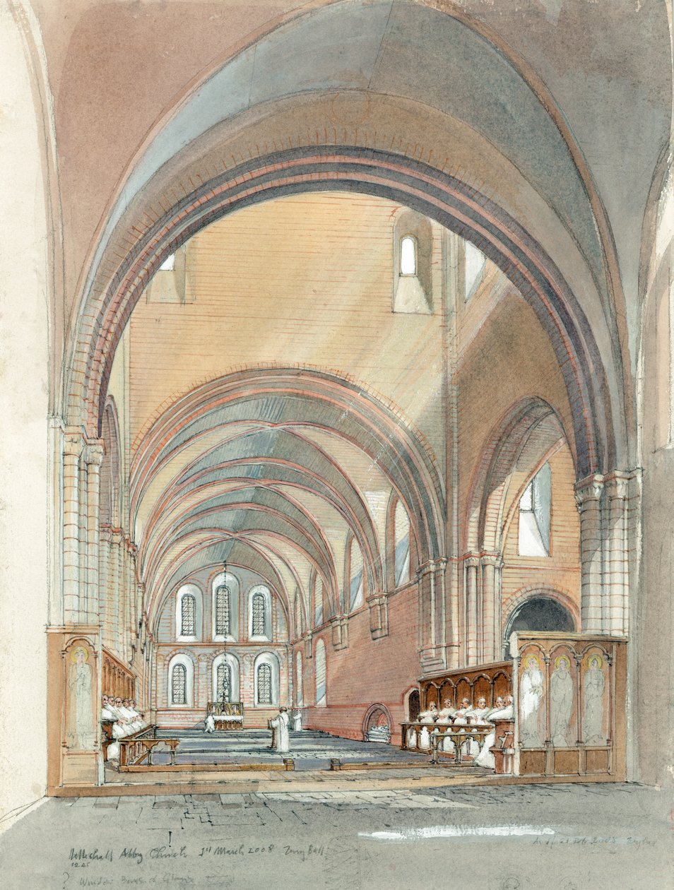 Chœur et presbytère de l
