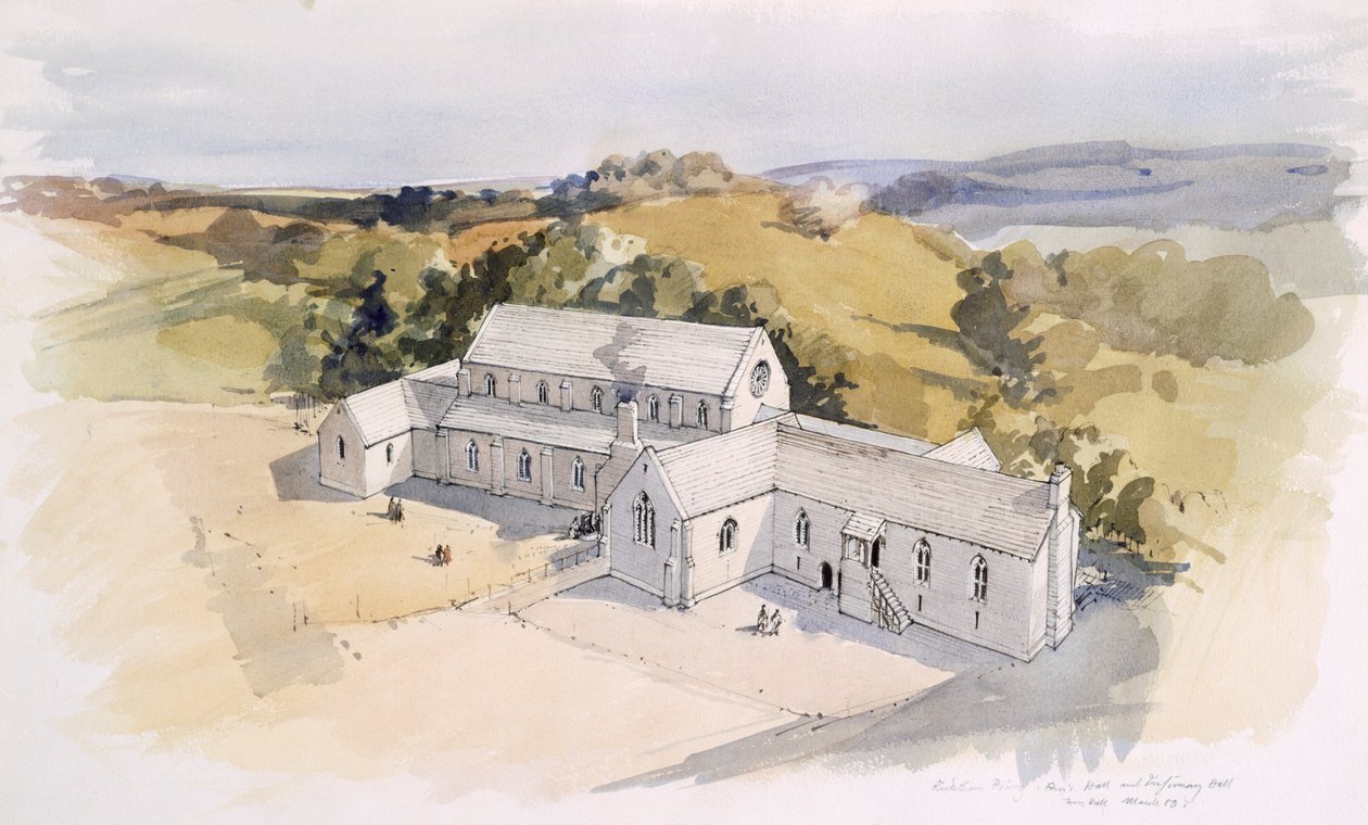 Prieuré de Kirkham, North Yorkshire, 1989 - Terry Ball