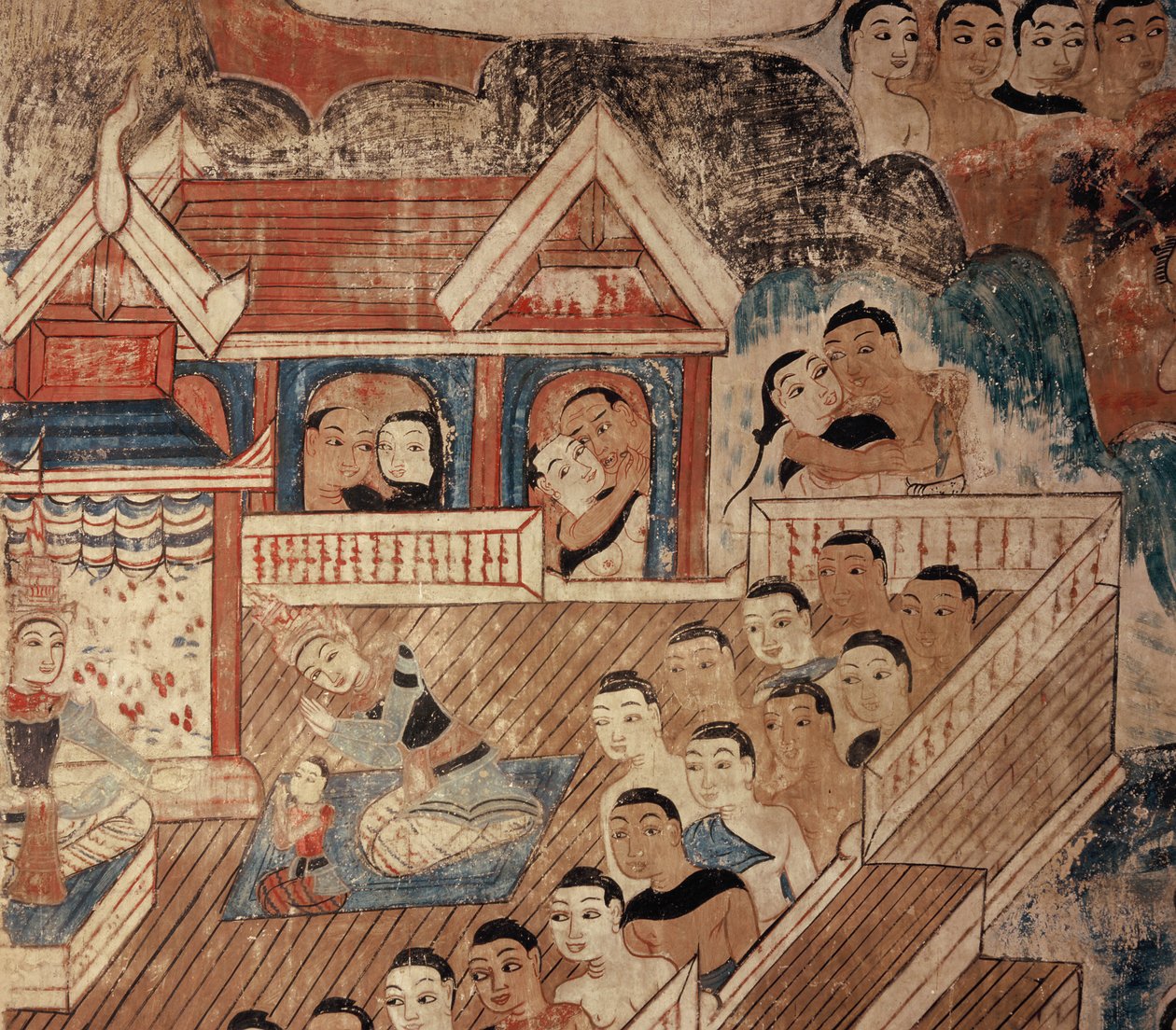 (détail) peinture murale - Thai School