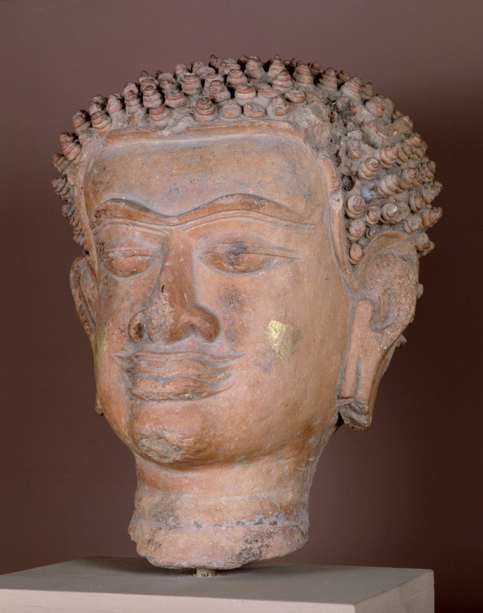 Tête de Bouddha, Royaume de Haripunjaya - Thai School