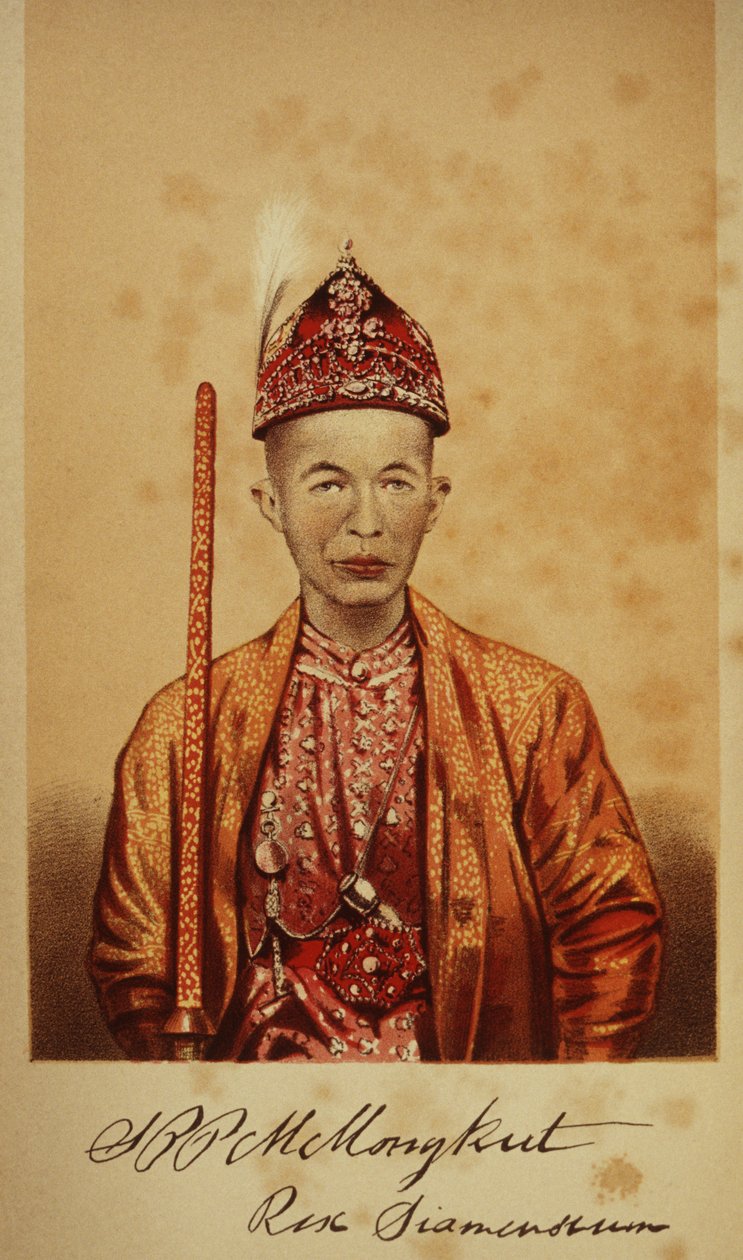 Portrait du roi Mongkut - Thai School