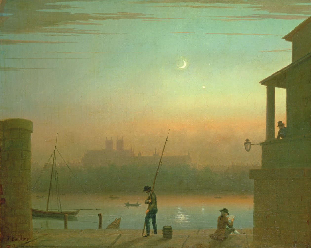 La Tamise au Clair de Lune - Thales Fielding