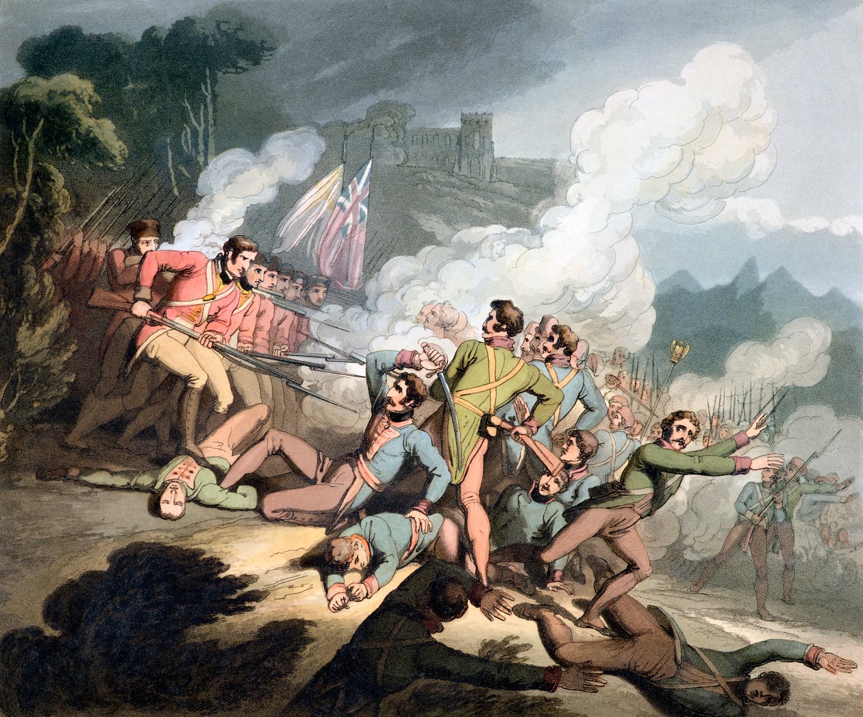 Bataille de Busaco, Portugal, 27 septembre 1810, 1819 - Thales Fielding