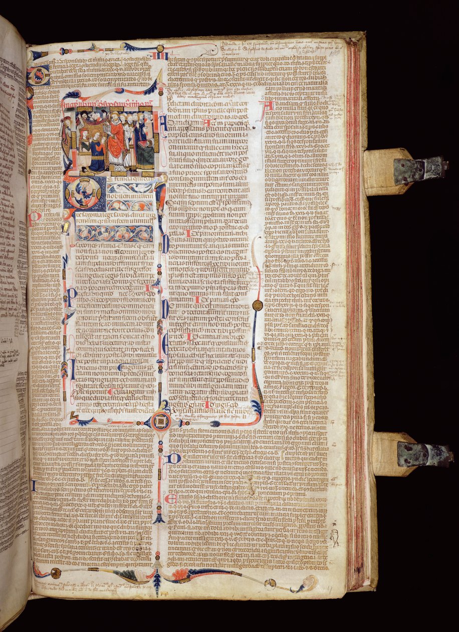 Ms McClean 136 f.188r Miniature d