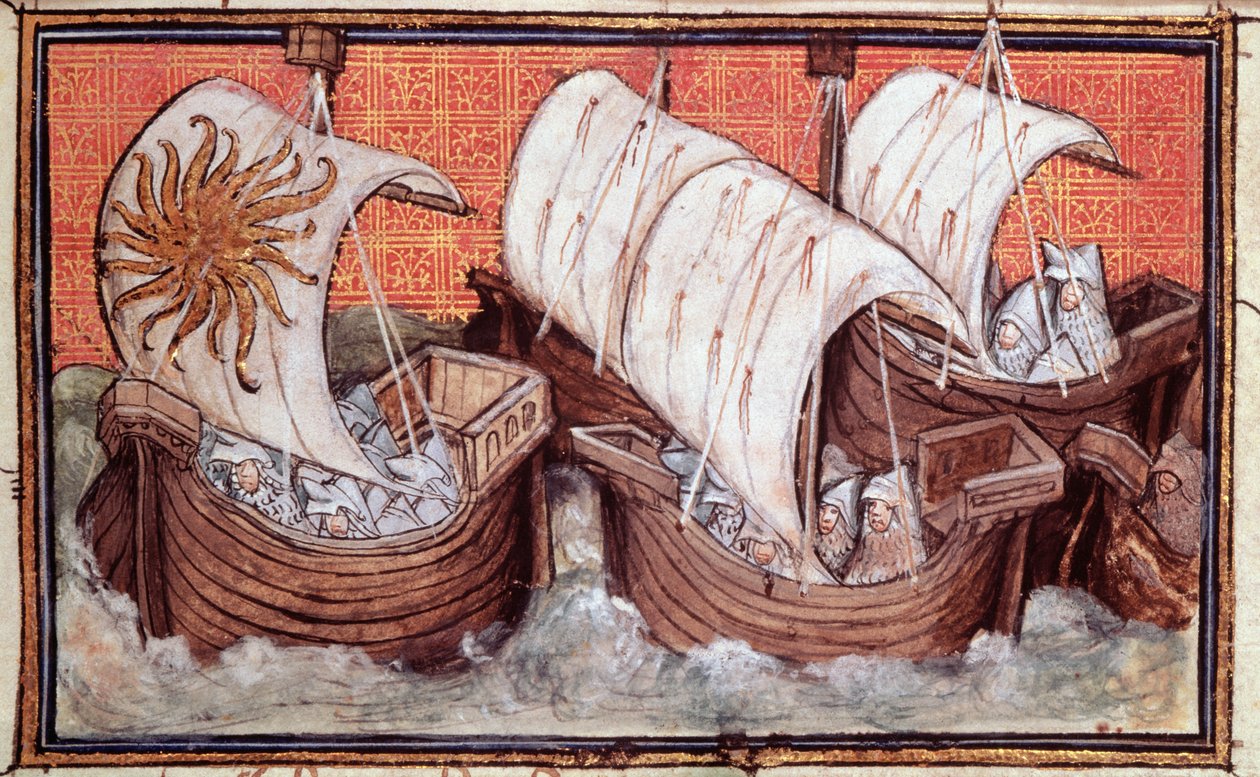 La flotte de Richard II part d