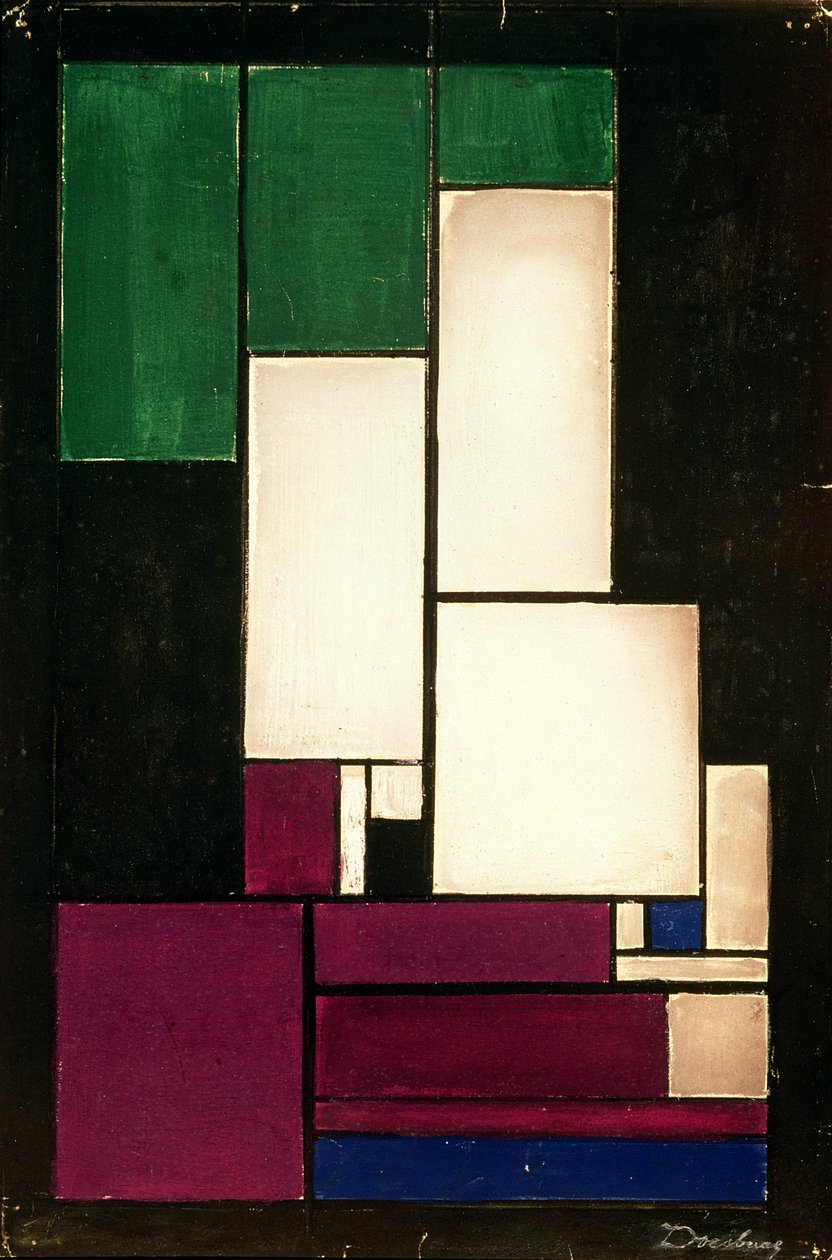 Composition, 1922 - Theo van Doesburg