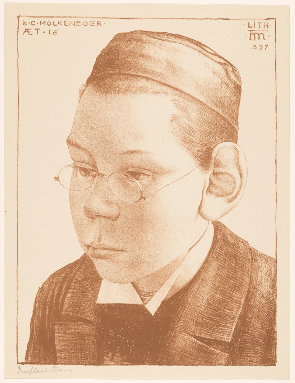 Portrait de Bernard Molkenboer - Theo Molkenboer
