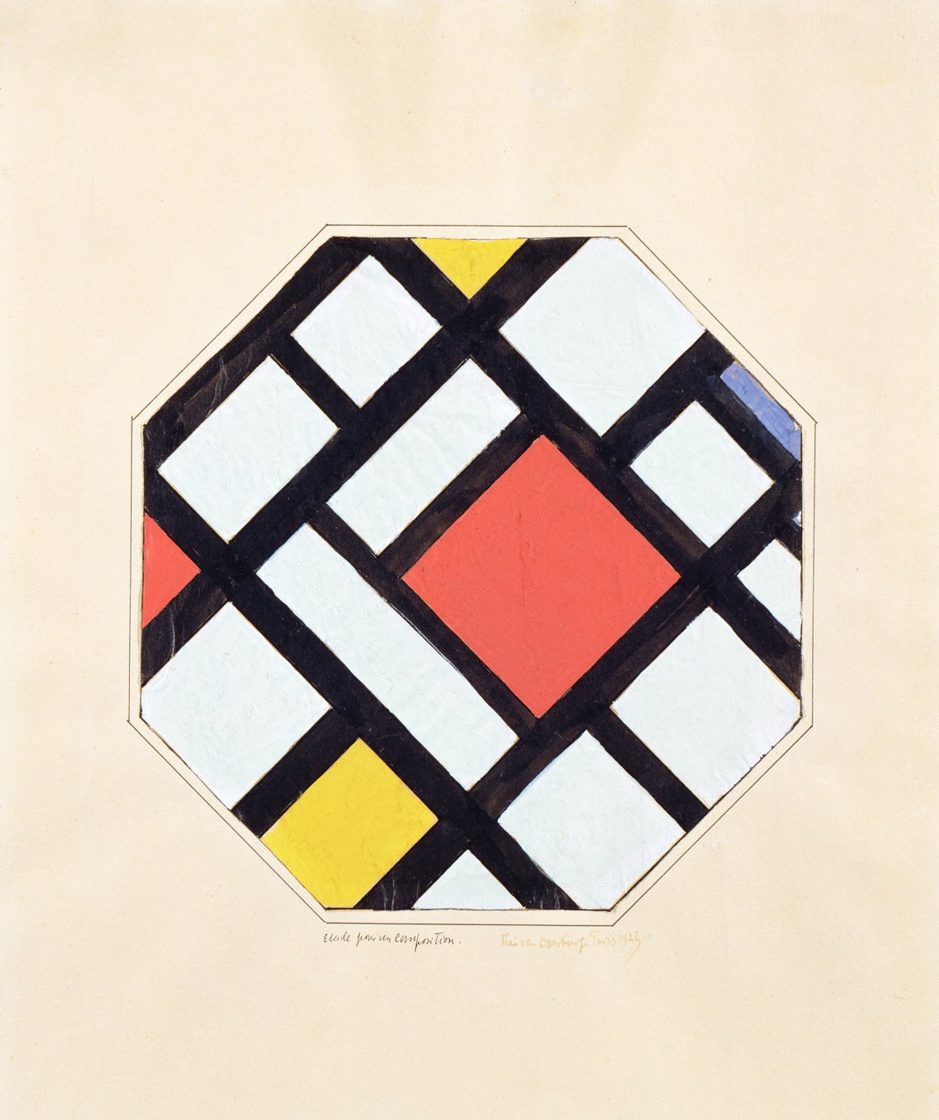 Étude pour une composition - Theo van Doesburg