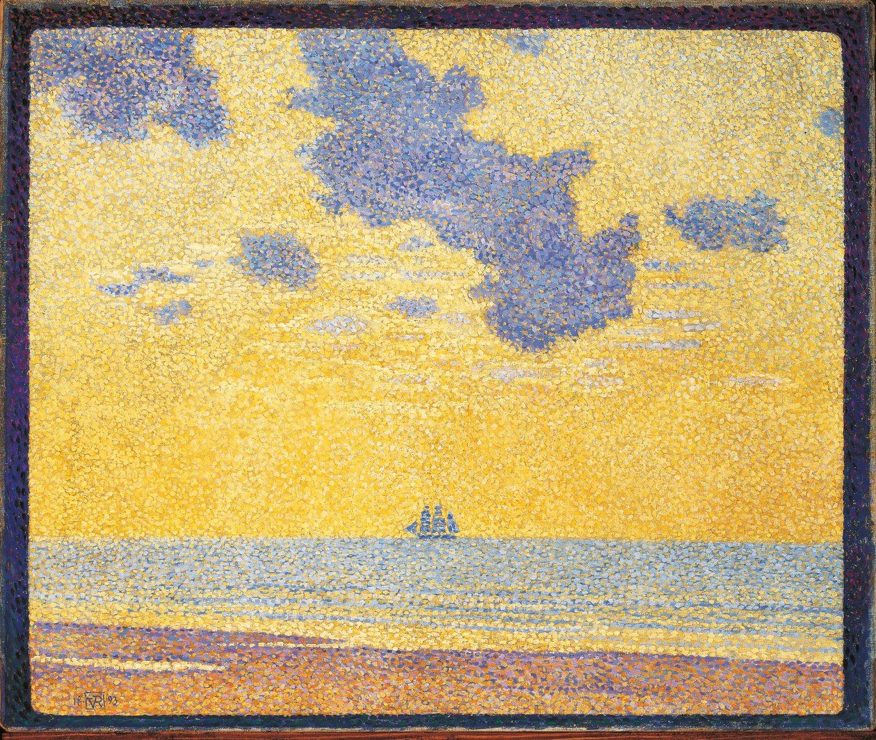 Grands nuages - Théo van Rysselberghe