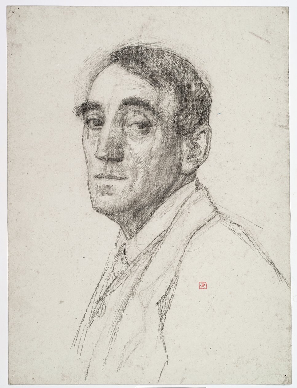 Autoportrait, 1916 - Théo van Rysselberghe