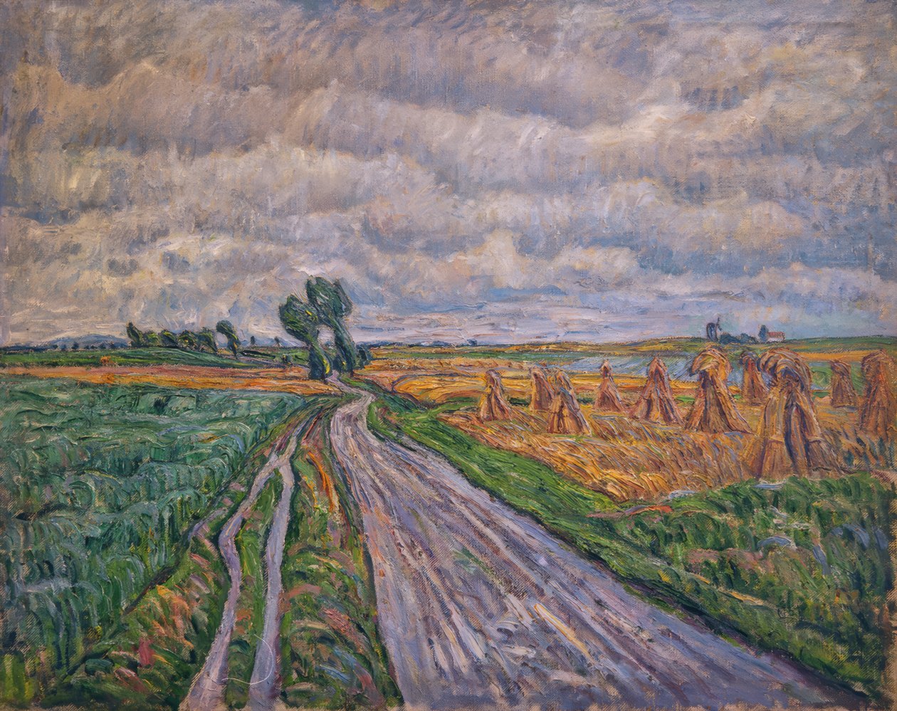 Chemin de campagne dans la Mark - Theo von Brockhusen
