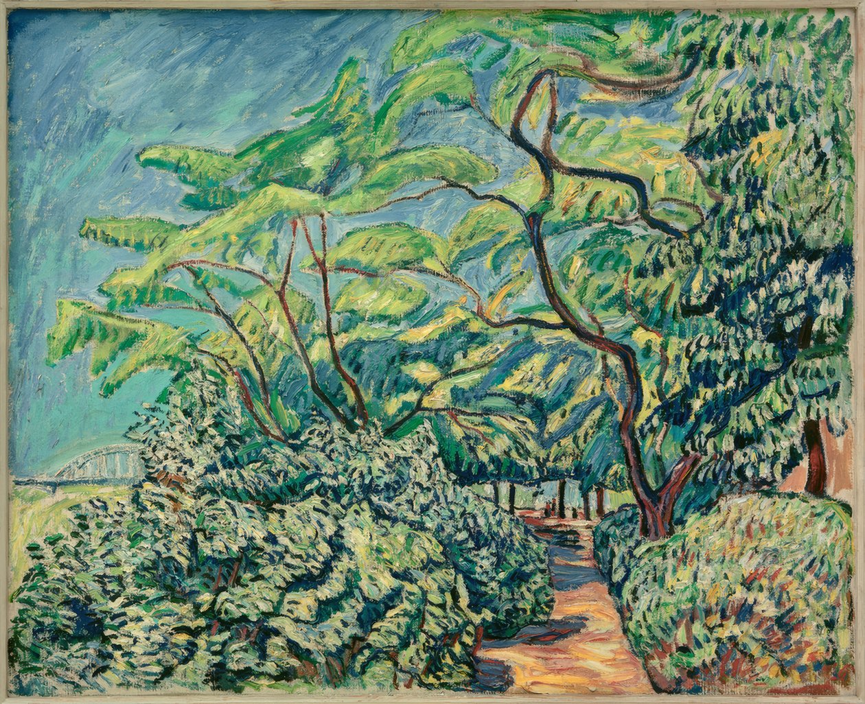 Chemin vers Baumgartenbrück - Theo von Brockhusen